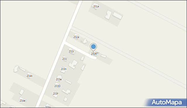 Bobrowa, Bobrowa, 202b, mapa Bobrowa