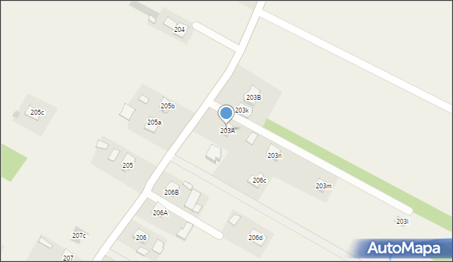 Bobrowa, Bobrowa, 203A, mapa Bobrowa