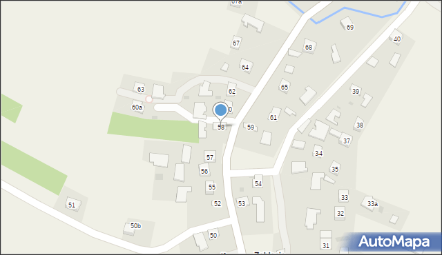 Bobrowa, Bobrowa, 58, mapa Bobrowa