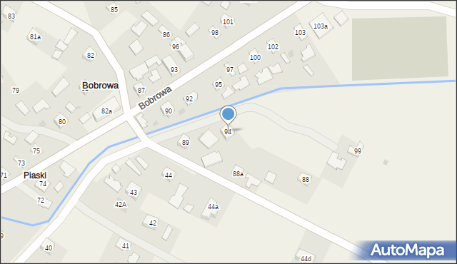 Bobrowa, Bobrowa, 94, mapa Bobrowa