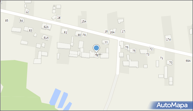 Bobrowa, Bobrowa, 78, mapa Bobrowa