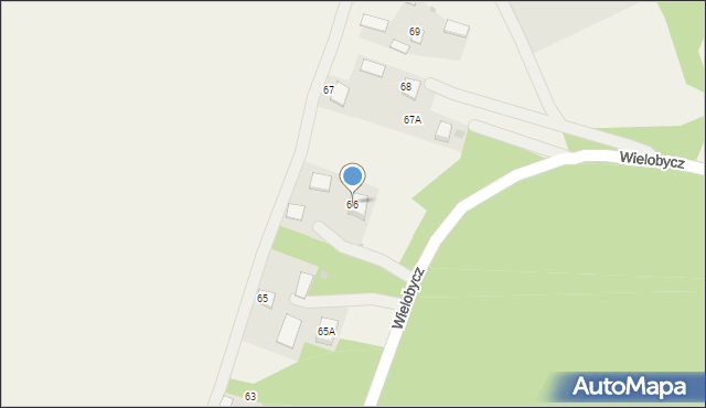 Bobrowe, Bobrowe, 66, mapa Bobrowe