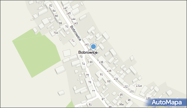 Bobrowice, Bobrowice, 139, mapa Bobrowice