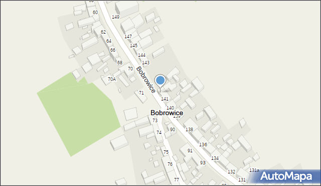 Bobrowice, Bobrowice, 142, mapa Bobrowice