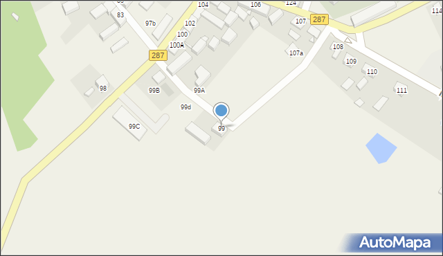 Bobrowice, Bobrowice, 99, mapa Bobrowice