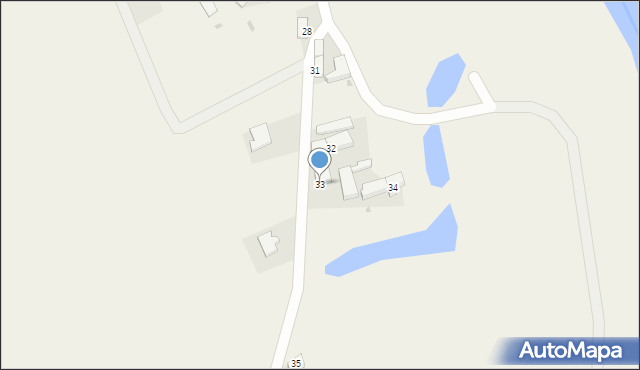 Bobrowice, Bobrowice, 33, mapa Bobrowice