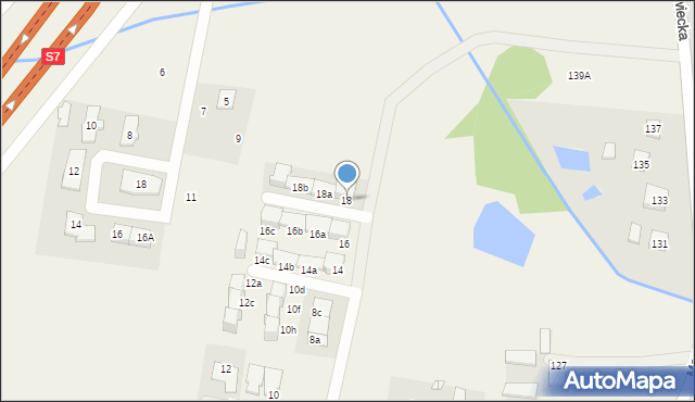 Bobrowiec, Bobrów, 18, mapa Bobrowiec