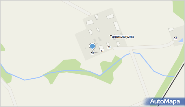 Bobrówka, Bobrówka, 58, mapa Bobrówka