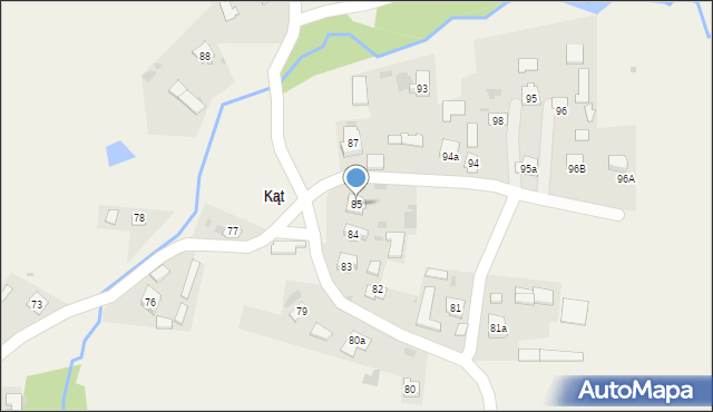 Bobrówka, Bobrówka, 85, mapa Bobrówka