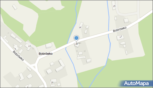 Bobrówko, Bobrówko, 8, mapa Bobrówko