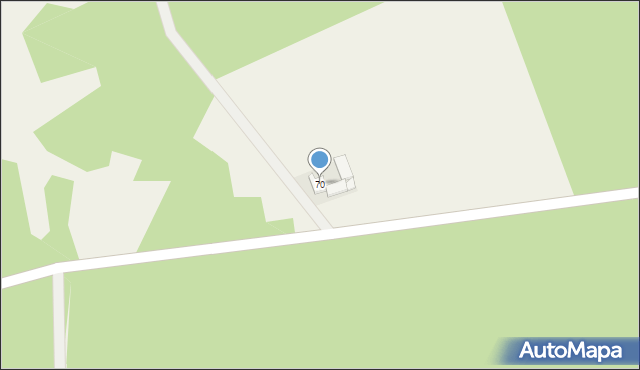Bobrownickie Pole, Bobrownickie Pole, 70, mapa Bobrownickie Pole
