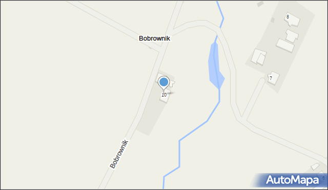 Bobrownik, Bobrownik, 10, mapa Bobrownik