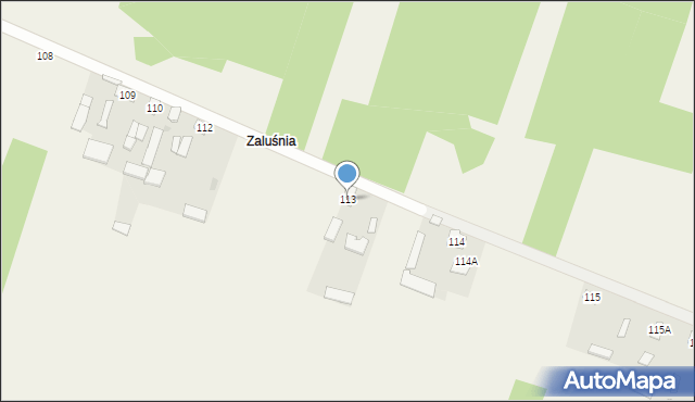 Bobrowniki, Bobrowniki, 113, mapa Bobrowniki