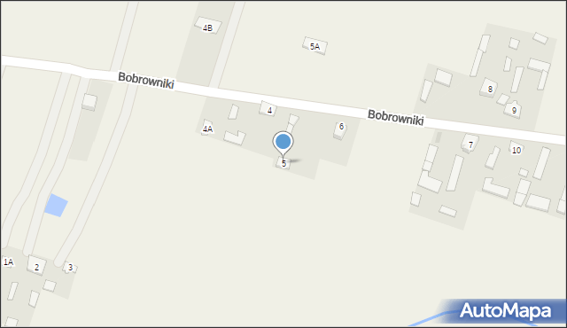 Bobrowniki, Bobrowniki, 5, mapa Bobrowniki