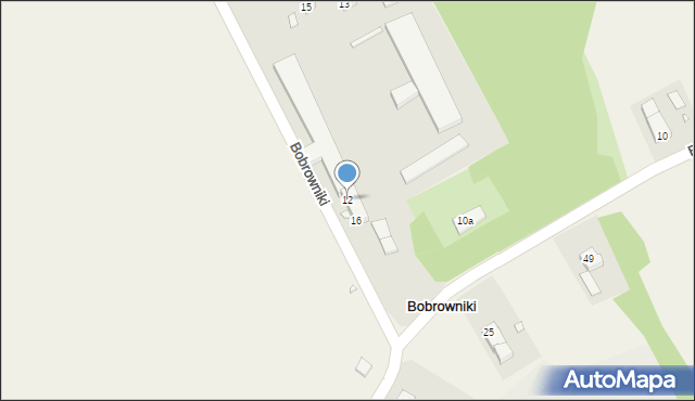 Bobrowniki, Bobrowniki, 12, mapa Bobrowniki