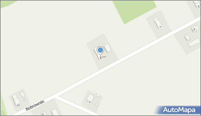 Bobrowniki, Bobrowniki, 8, mapa Bobrowniki