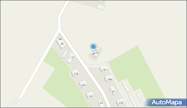 Bobrowniki, Bobrowniki, 15, mapa Bobrowniki