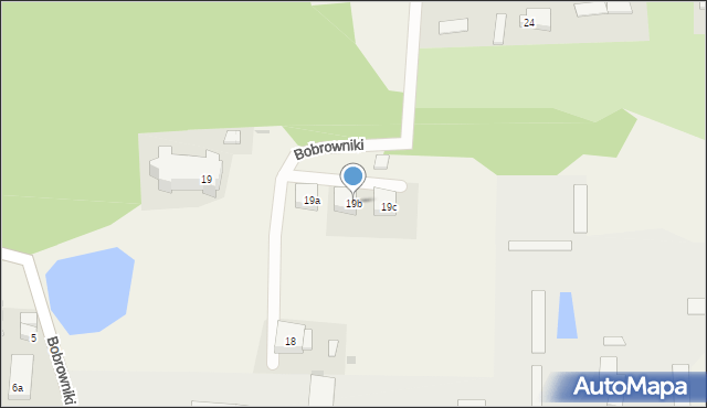 Bobrowniki, Bobrowniki, 19b, mapa Bobrowniki