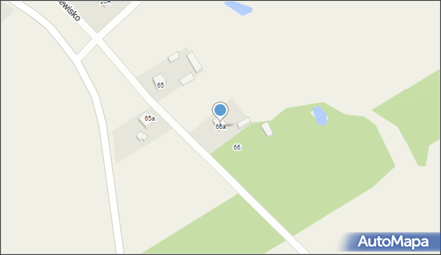 Bobrowniki, Bobrowniki, 66a, mapa Bobrowniki