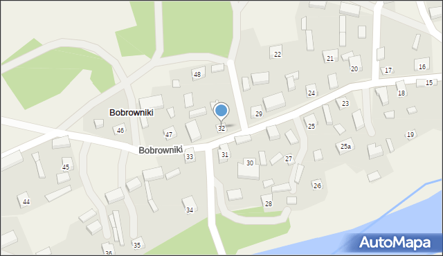 Bobrowniki, Bobrowniki, 32, mapa Bobrowniki