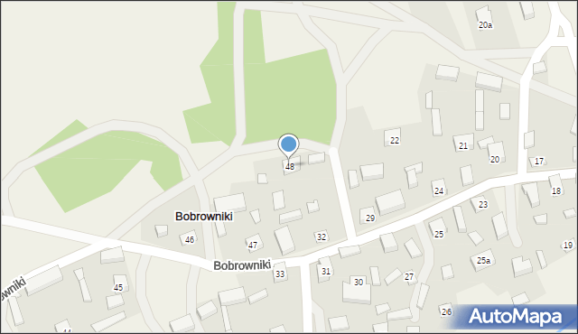 Bobrowniki, Bobrowniki, 48, mapa Bobrowniki