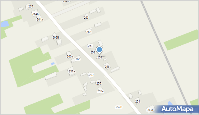 Bobrowniki, Bobrowniki, 258, mapa Bobrowniki