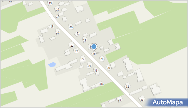 Bobrowniki, Bobrowniki, 26, mapa Bobrowniki