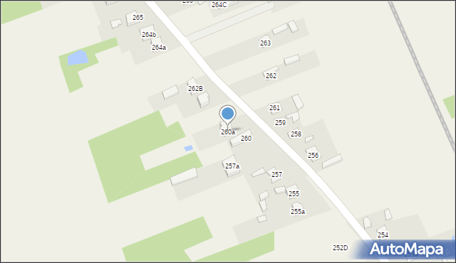 Bobrowniki, Bobrowniki, 260a, mapa Bobrowniki