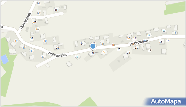 Bobrowniki Wielkie, Bobrowska, 29, mapa Bobrowniki Wielkie