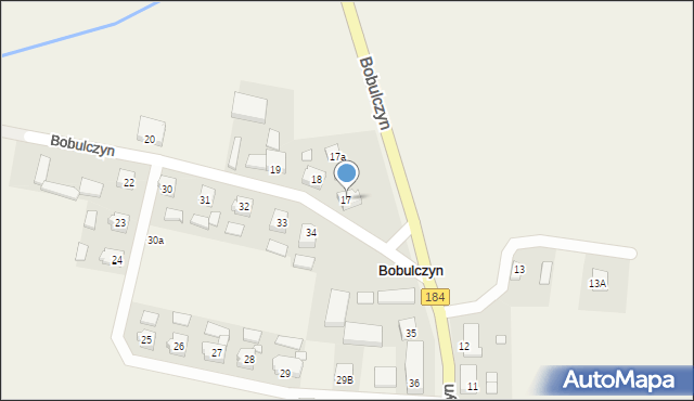 Bobulczyn, Bobulczyn, 17, mapa Bobulczyn