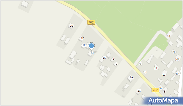 Bocheniec, Bocheniec, 1B, mapa Bocheniec