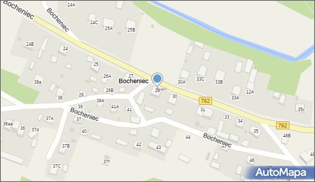 Bocheniec, Bocheniec, 29, mapa Bocheniec