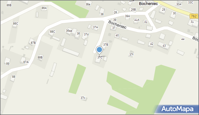 Bocheniec, Bocheniec, 37C, mapa Bocheniec