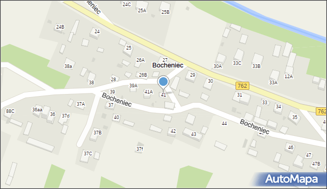 Bocheniec, Bocheniec, 41, mapa Bocheniec