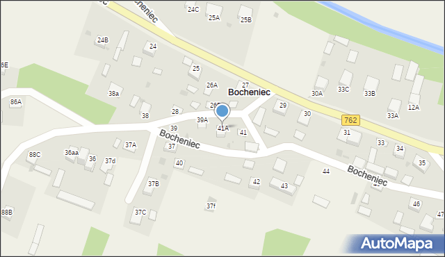 Bocheniec, Bocheniec, 41A, mapa Bocheniec