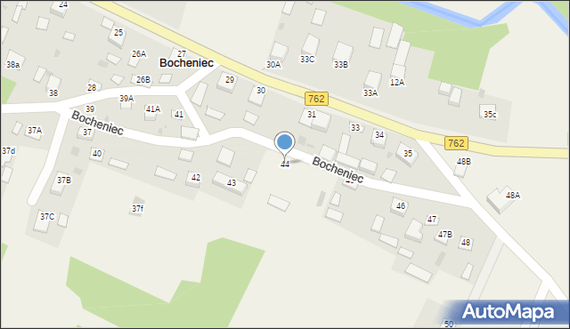 Bocheniec, Bocheniec, 44, mapa Bocheniec