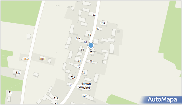 Bocheniec, Bocheniec, 67, mapa Bocheniec