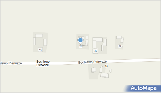 Bochlewo, Bochlewo Pierwsze, 32, mapa Bochlewo