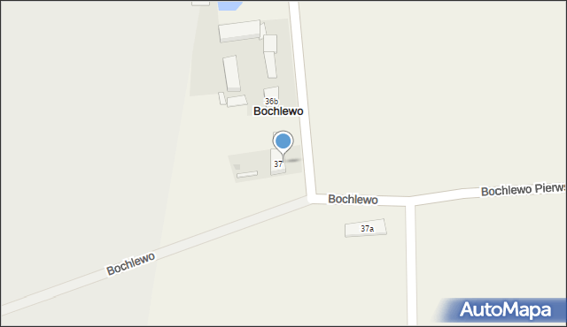 Bochlewo, Bochlewo Pierwsze, 37B, mapa Bochlewo