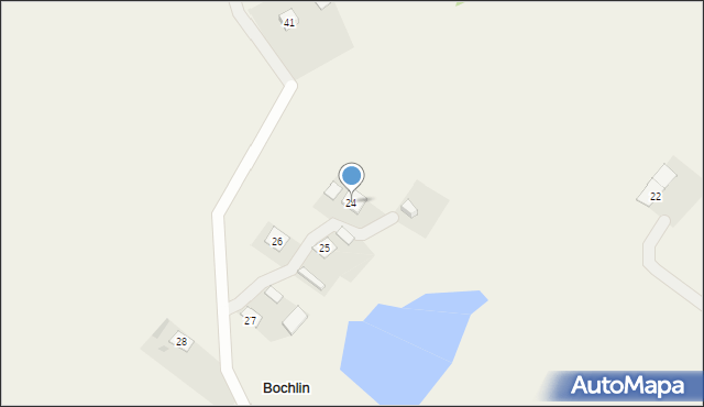 Bochlin, Bochlin, 24, mapa Bochlin