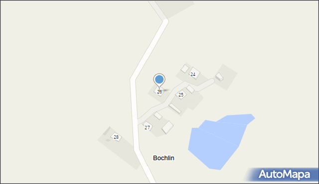 Bochlin, Bochlin, 26, mapa Bochlin