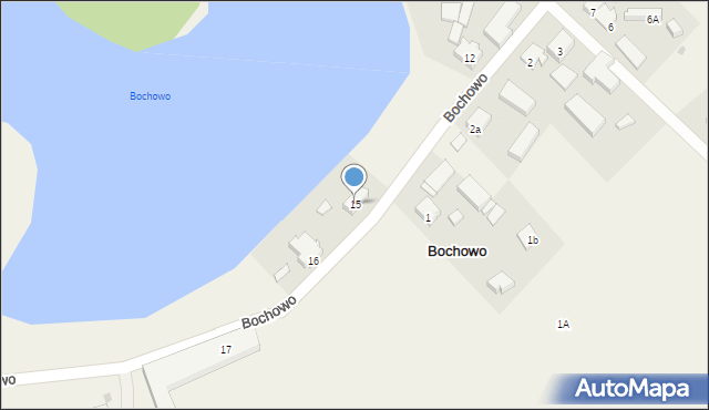 Bochowo, Bochowo, 15, mapa Bochowo