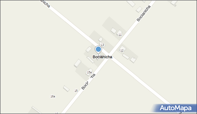 Bocianicha, Bocianicha, 14, mapa Bocianicha