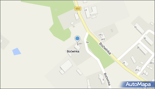 Boćwinka, Boćwinka, 6, mapa Boćwinka