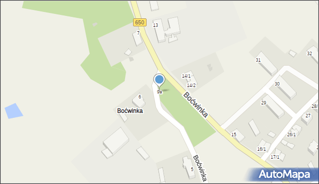 Boćwinka, Boćwinka, 9a, mapa Boćwinka