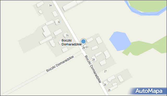 Boczki Domaradzkie, Boczki Domaradzkie, 29, mapa Boczki Domaradzkie