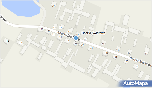 Boczki-Świdrowo, Boczki-Świdrowo, 28, mapa Boczki-Świdrowo