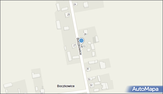 Boczkowice, Boczkowice, 29, mapa Boczkowice
