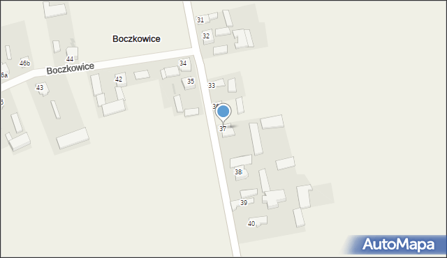 Boczkowice, Boczkowice, 37, mapa Boczkowice