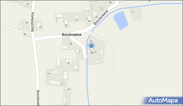 Boczkowice, Boczkowice, 29, mapa Boczkowice